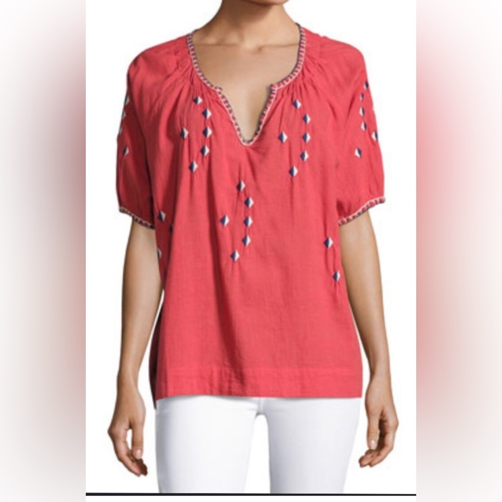 The Great The Hacienda Embroidered Boho Top‎ Women’s Medium